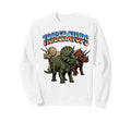 Triceratops 70S 90S Triceratops Sweatshirt - Streetwear Style Unisex - T-Shirt, Sweatshirt, Hoodie