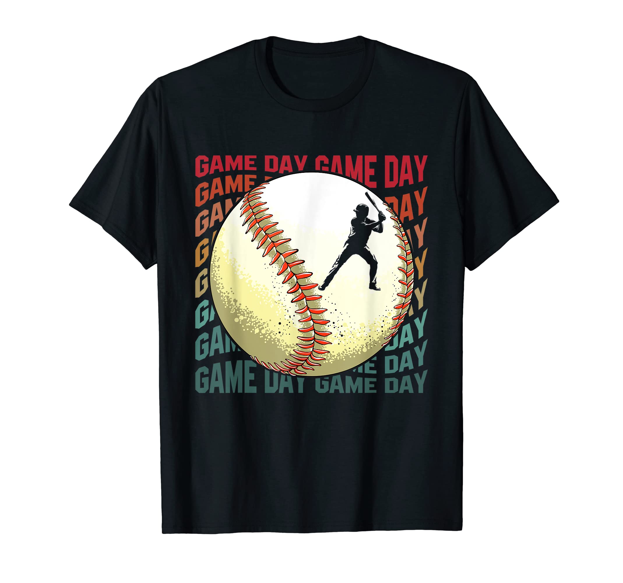 Baseball Dad Papa Game Day Grandpa T-Shirt - Minimalist Print Unisex - T-Shirt, Sweatshirt, Hoodie