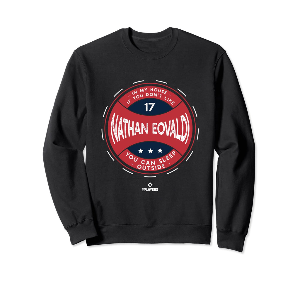 My House Nathan Eovaldi Boston Sweatshirt - Minimalist Print for Adults - T-Shirt, Sweatshirt, Hoodie