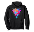 Surfer Surfing Waves Vaporwave Aesthetic Hoodie - Aesthetic Graphic Unisex - T-Shirt, Sweatshirt, Hoodie
