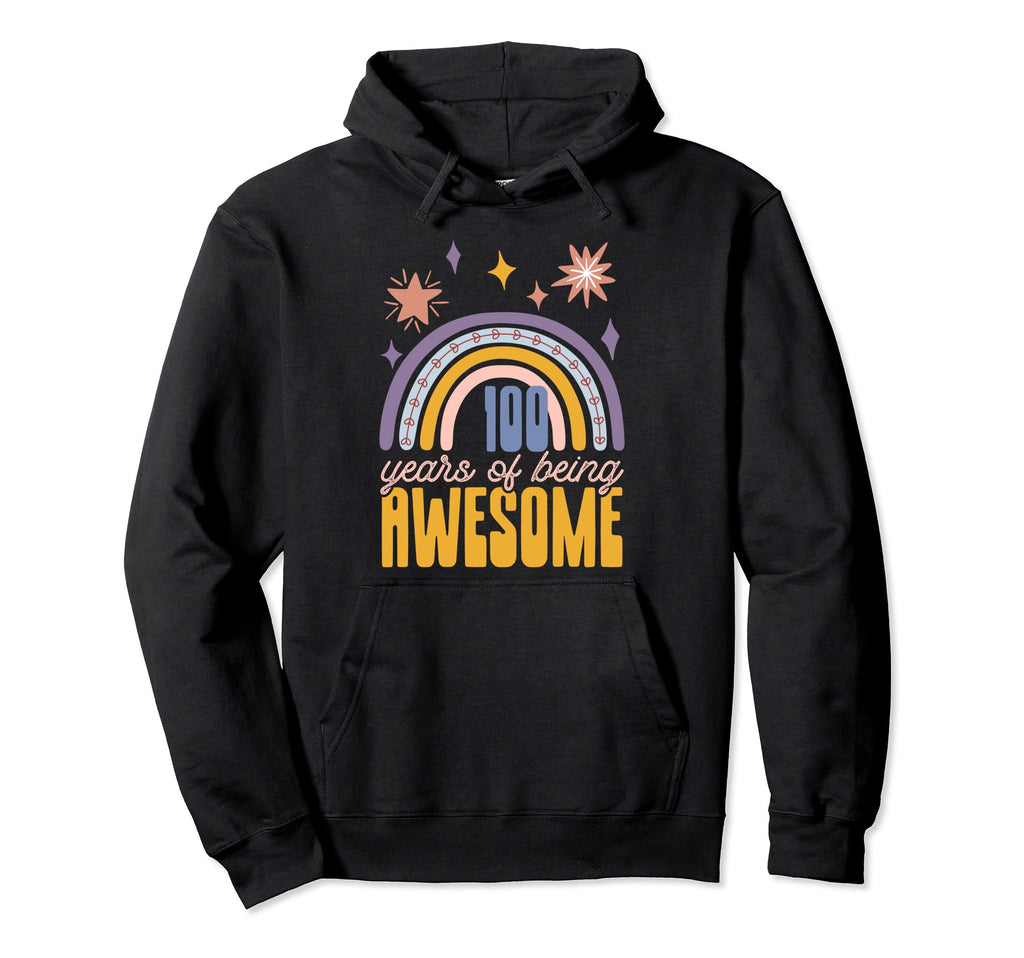 100 Years Being Awesome Free Spirit Hoodie - Streetwear Style Unisex - T-Shirt, Sweatshirt, Hoodie