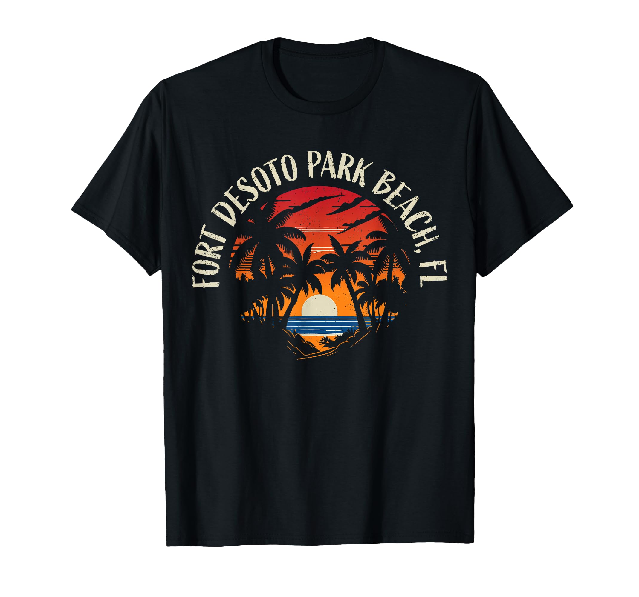 Fort Desoto Park Beach Florida Usa T-Shirt - Novelty Apparel Men Women - T-Shirt, Sweatshirt, Hoodie