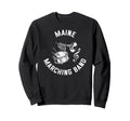 Maine Marching Band Music Distressed Sweatshirt - Graphic Print for Adults - T-Shirt, Sweatshirt, Hoodie