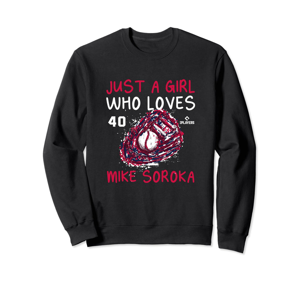 Who Loves Mike Soroka Funny Atlanta Sweatshirt - Unique Graphic Men Women - T-Shirt, Sweatshirt, Hoodie