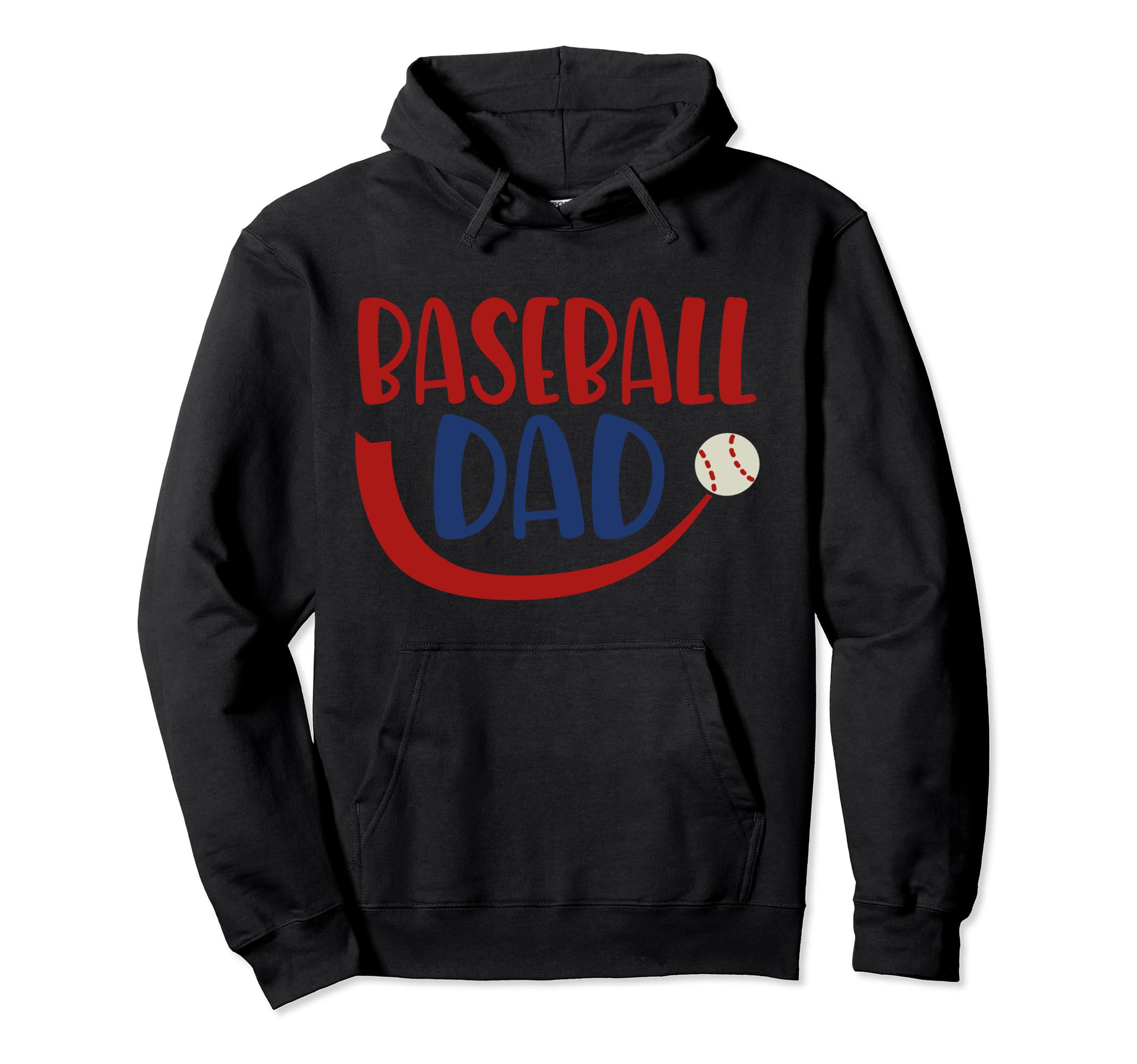 Baseball Dad Father Daddy Gift Sweatshirt - Trendy Graphic for Adults - T-Shirt, Sweatshirt, Hoodie