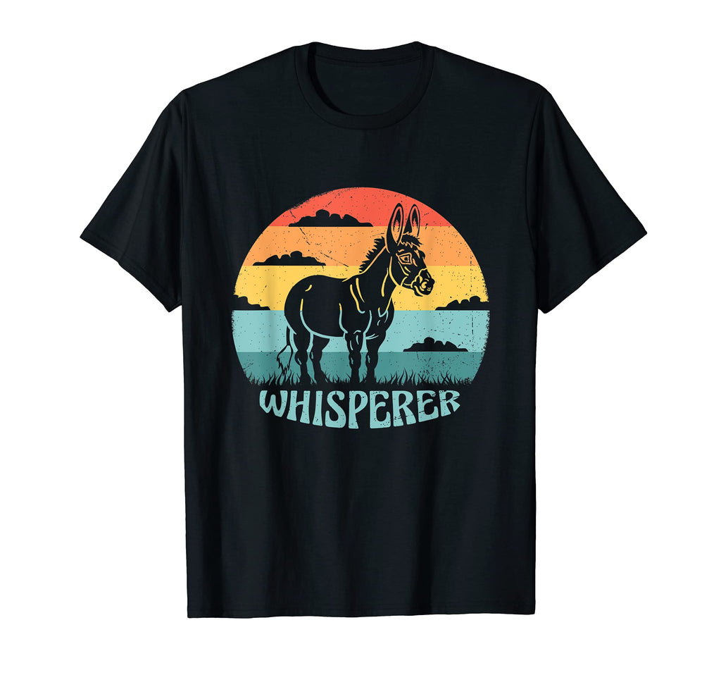 Donkey Whisperer Sunset Donkey Lover T-Shirt - Aesthetic Graphic Men Women - T-Shirt, Sweatshirt, Hoodie
