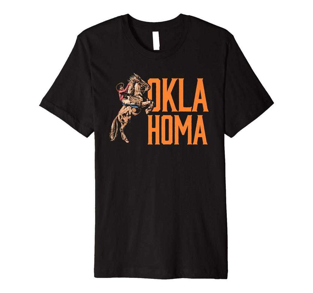 Oklahoma Roping Cowboy T-Shirt - Unique Graphic Unisex - T-Shirt, Sweatshirt, Hoodie