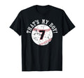 Unique Thats My 7 Baseball Player Mom Or T-Shirt - Minimalist Print Unisex - T-Shirt, Sweatshirt, Hoodie