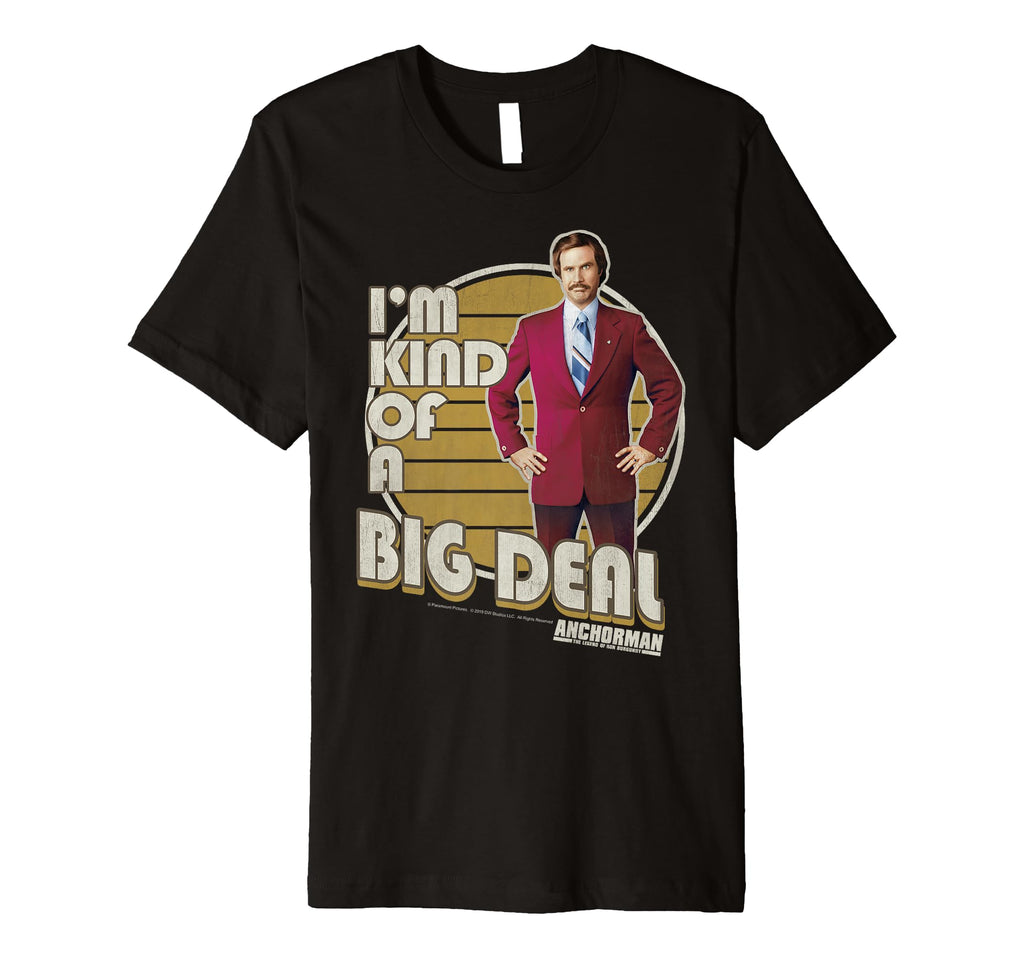 Anchorman Im Kind Big Deal Striped T-Shirt - Streetwear Style Unisex - T-Shirt, Sweatshirt, Hoodie