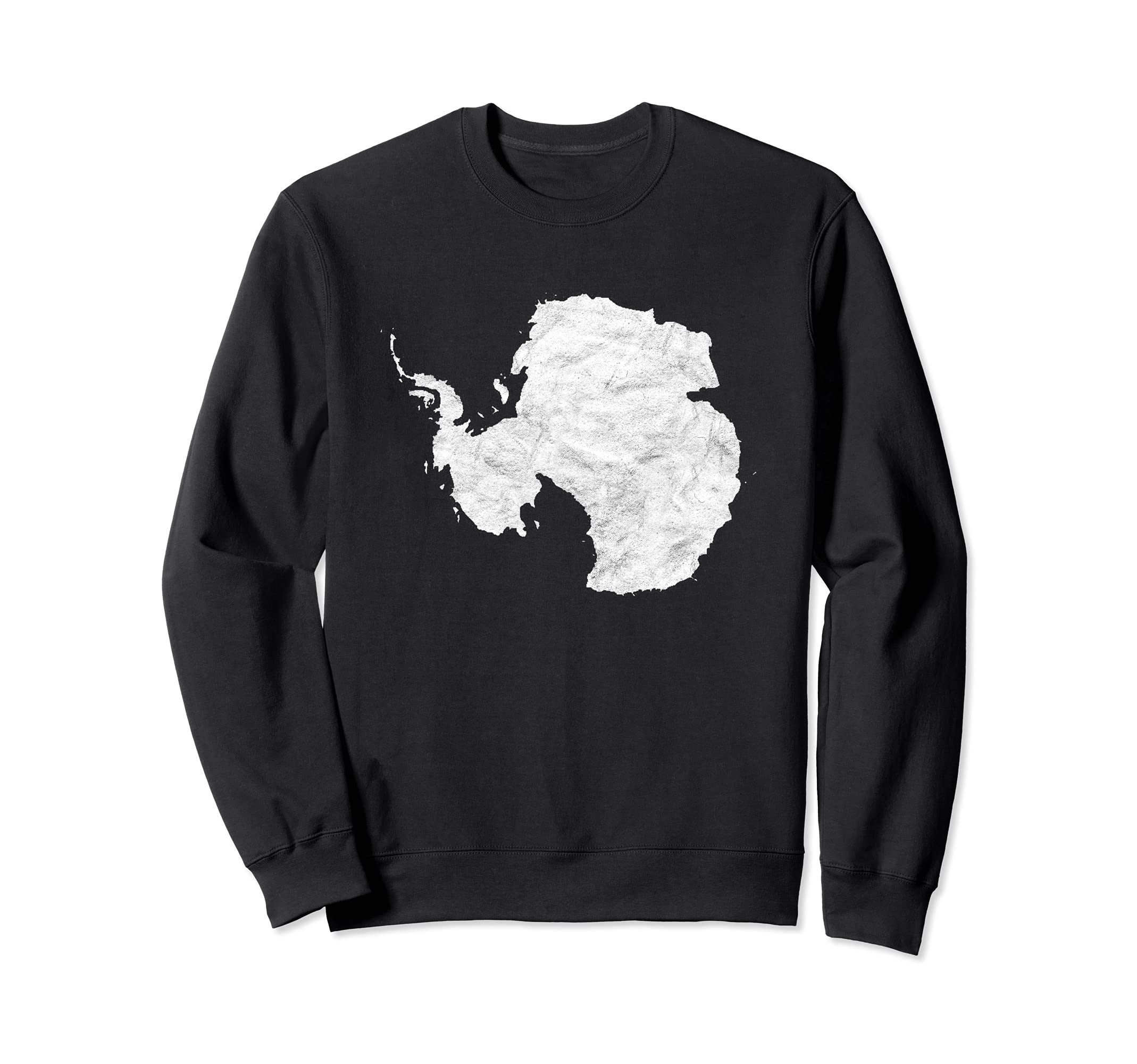 Antarctica Map Minimalist Sweatshirt - Novelty Apparel for Adults - T-Shirt, Sweatshirt, Hoodie