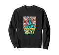 60S Psychedelic Aesthetic Groovy Sweatshirt - Trendy Graphic for Adults - T-Shirt, Sweatshirt, Hoodie