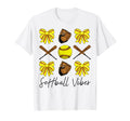 Softball Vibes Game Day Softball Life T-Shirt - Novelty Apparel Men Women - T-Shirt, Sweatshirt, Hoodie