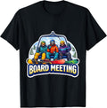 Board Meeting Funny Snowboard Snowboarding Merch - Adult & Kids T-Shirts, Sweatshirts & Hoodies apparel design preview 1
