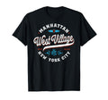 West Village Manhattan New York T-Shirt - Graphic Print for Adults - T-Shirt, Sweatshirt, Hoodie