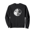 Trendy Y2K Gothic Skull Grunge Sweatshirt - Casual Everyday Wear Men Women - T-Shirt, Sweatshirt, Hoodie