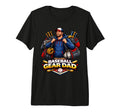 Mens Baseball Gear Dad Game Day T-Shirt - Minimalist Print Unisex - T-Shirt, Sweatshirt, Hoodie