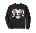 Jacob Baseball Personalized Name Mom Sweatshirt - Unique Graphic Men Women - T-Shirt, Sweatshirt, Hoodie