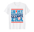 My Baseball Grandpa Era Groovy Baseball T-Shirt - Graphic Print Men Women - T-Shirt, Sweatshirt, Hoodie