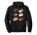 Sushi Cat Anime Figure Japanese Noodles Hoodie - Unique Graphic Unisex - T-Shirt, Sweatshirt, Hoodie