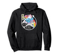 Playing Cats Surfing Kanagawa Wave Hoodie - Novelty Apparel Men Women - T-Shirt, Sweatshirt, Hoodie