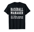 Baseball Manager Factory T-Shirt - Fun Novelty Design Men Women - T-Shirt, Sweatshirt, Hoodie
