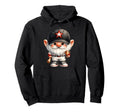 Baseball Dad Gnome Baseball Lover Hoodie - Custom Art Print Men Women - T-Shirt, Sweatshirt, Hoodie