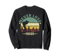 Funny Photographer Camera Never Loose Sweatshirt - Graphic Print Men Women - T-Shirt, Sweatshirt, Hoodie