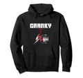 Funny Fishing Cranky Fishing Reel Hoodie - Casual Everyday Wear Men Women - T-Shirt, Sweatshirt, Hoodie