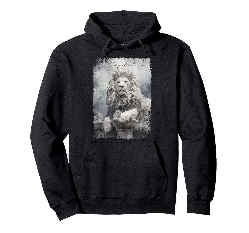 Aesthetic Streetwear Lion Hoodie - Trendy Graphic for Adults - T-Shirt, Sweatshirt, Hoodie