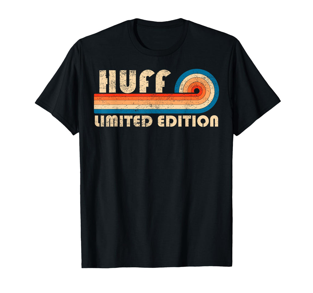 Huff 70S 80S Sunset Stripe T-Shirt - Unique Graphic for Adults - T-Shirt, Sweatshirt, Hoodie