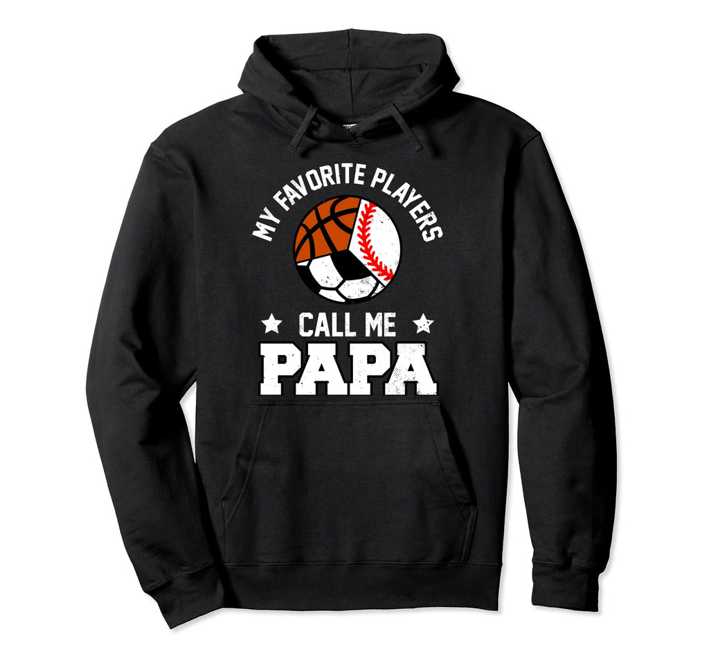 My Favorites Baseball Soccer Basketball Hoodie - Fun Novelty Design Unisex - T-Shirt, Sweatshirt, Hoodie