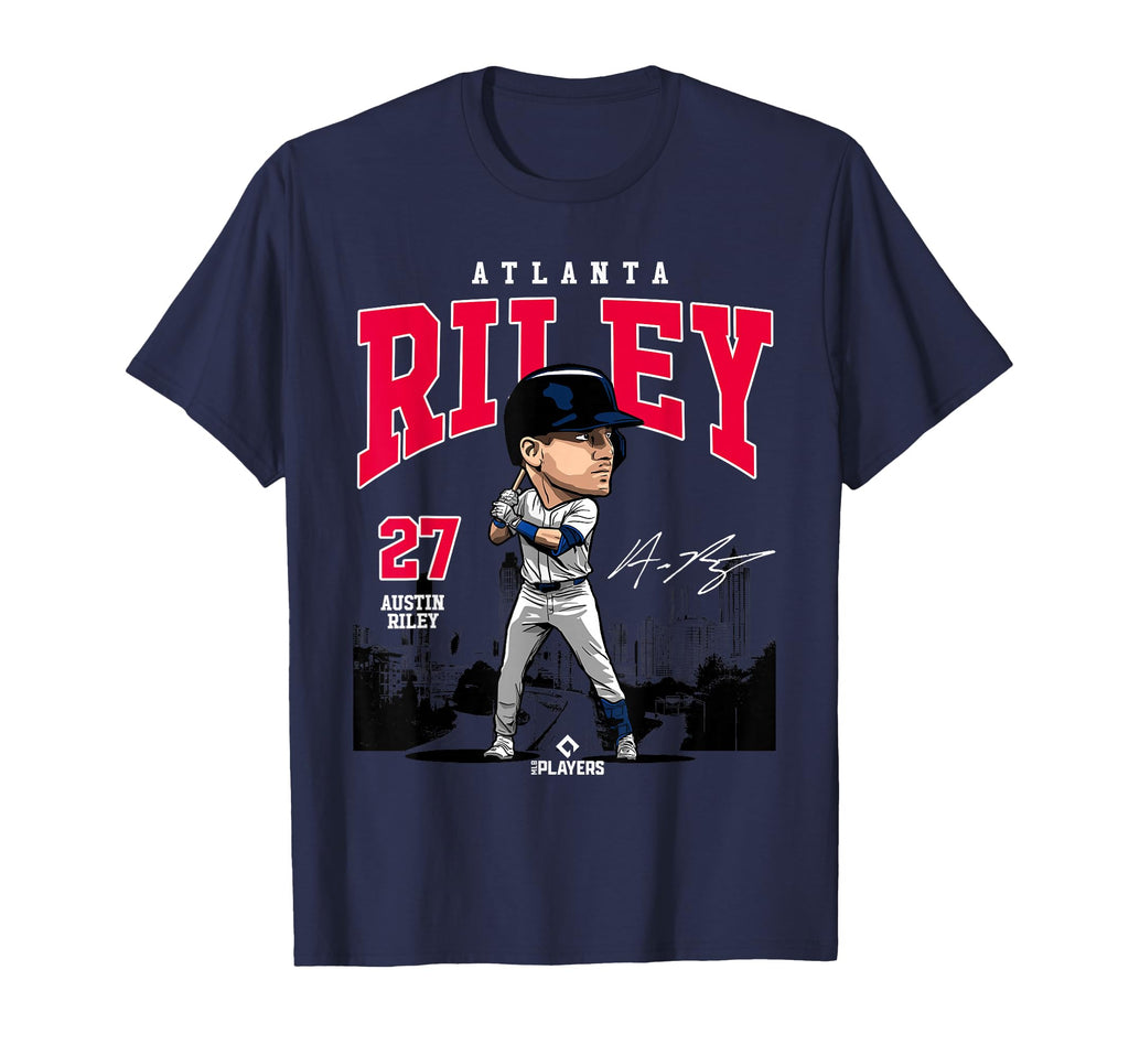 Austin Riley Atlanta Baseball Mlb T-Shirt - Aesthetic Graphic Men Women - T-Shirt, Sweatshirt, Hoodie