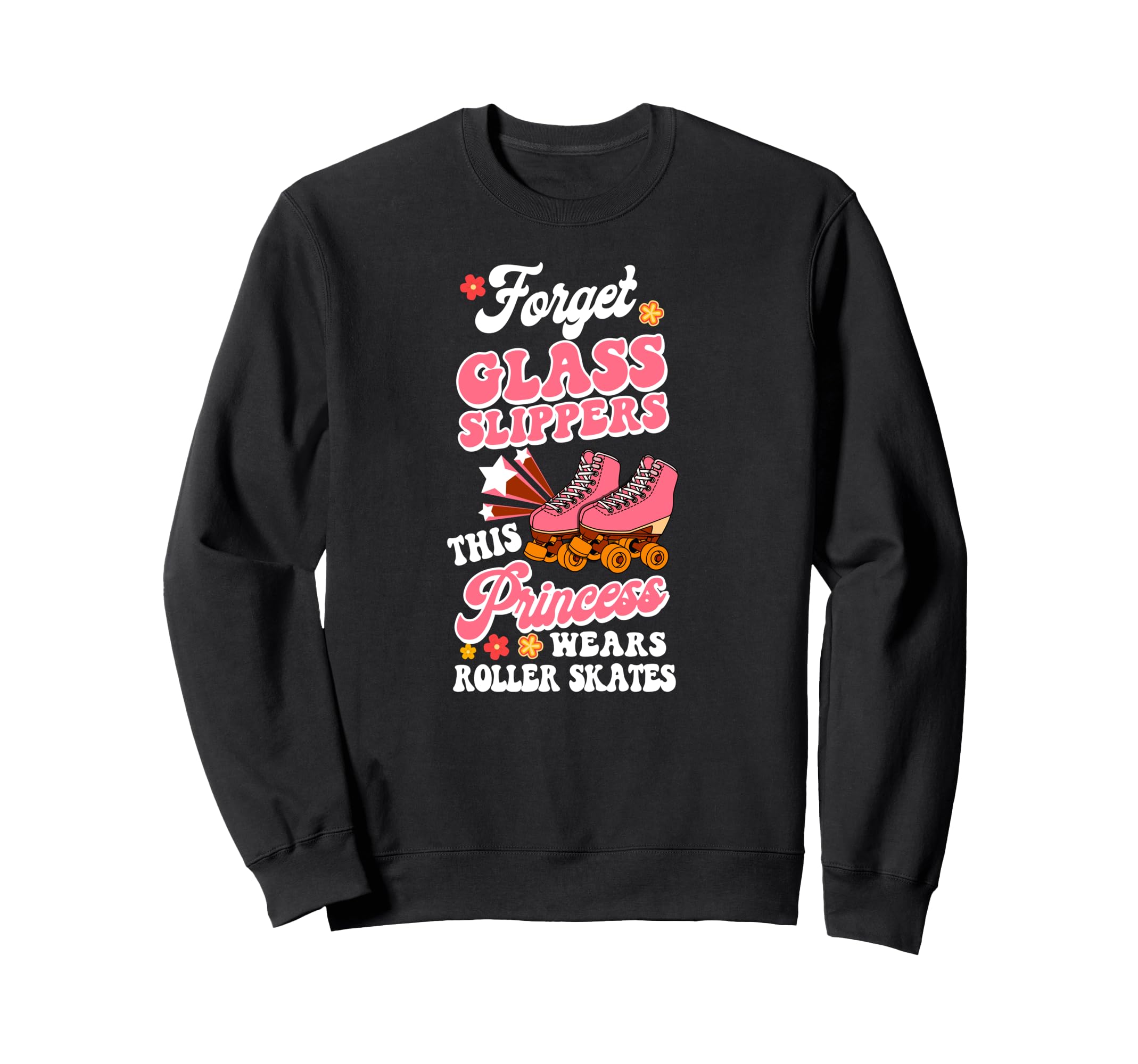 Roller Skating Skate 1970S Sweatshirt - Aesthetic Graphic Men Women - T-Shirt, Sweatshirt, Hoodie