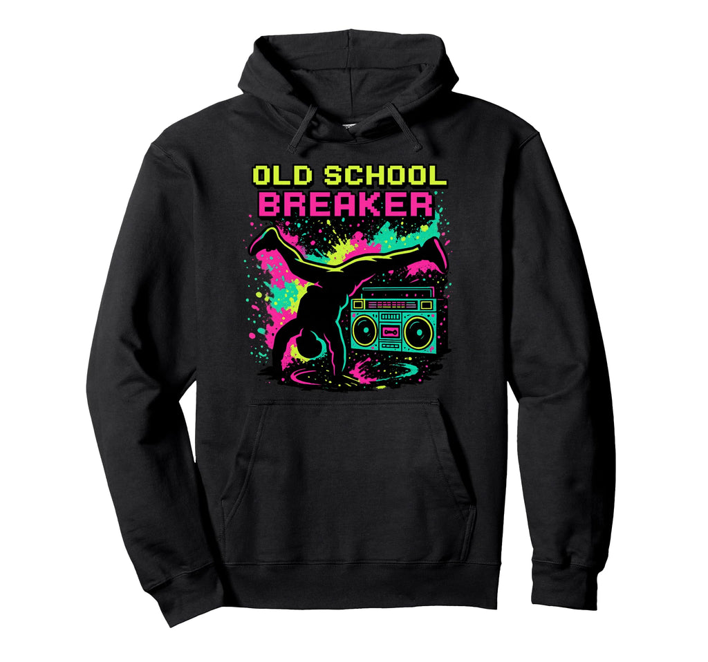 Breakdancing Hip Hop 80S Boombox Old Hoodie - Trendy Graphic Men Women - T-Shirt, Sweatshirt, Hoodie