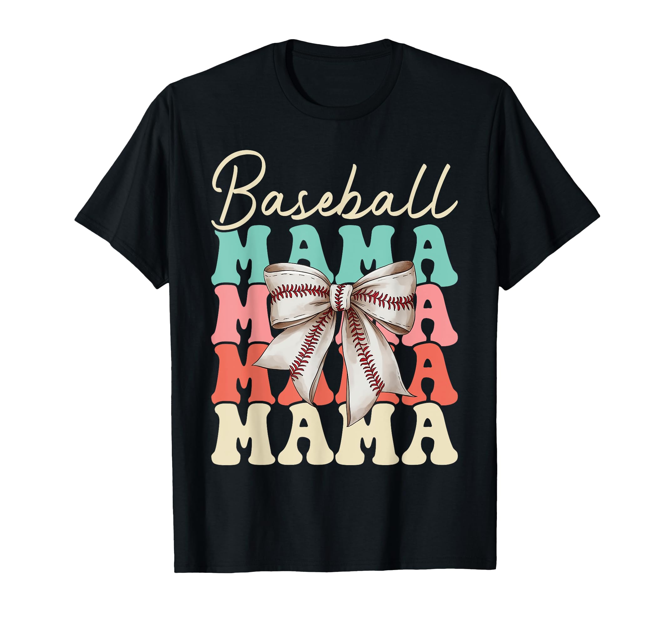 Baseball Mama Mothers Day Baseball T-Shirt - Aesthetic Graphic for Adults - T-Shirt, Sweatshirt, Hoodie