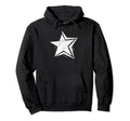 Downtown Aesthetic Cyber Y2K Star Hoodie - Casual Everyday Wear Unisex - T-Shirt, Sweatshirt, Hoodie