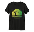 Pole Vault Distressed Pole Vaulting Tri T-Shirt - Trendy Graphic Men Women - T-Shirt, Sweatshirt, Hoodie