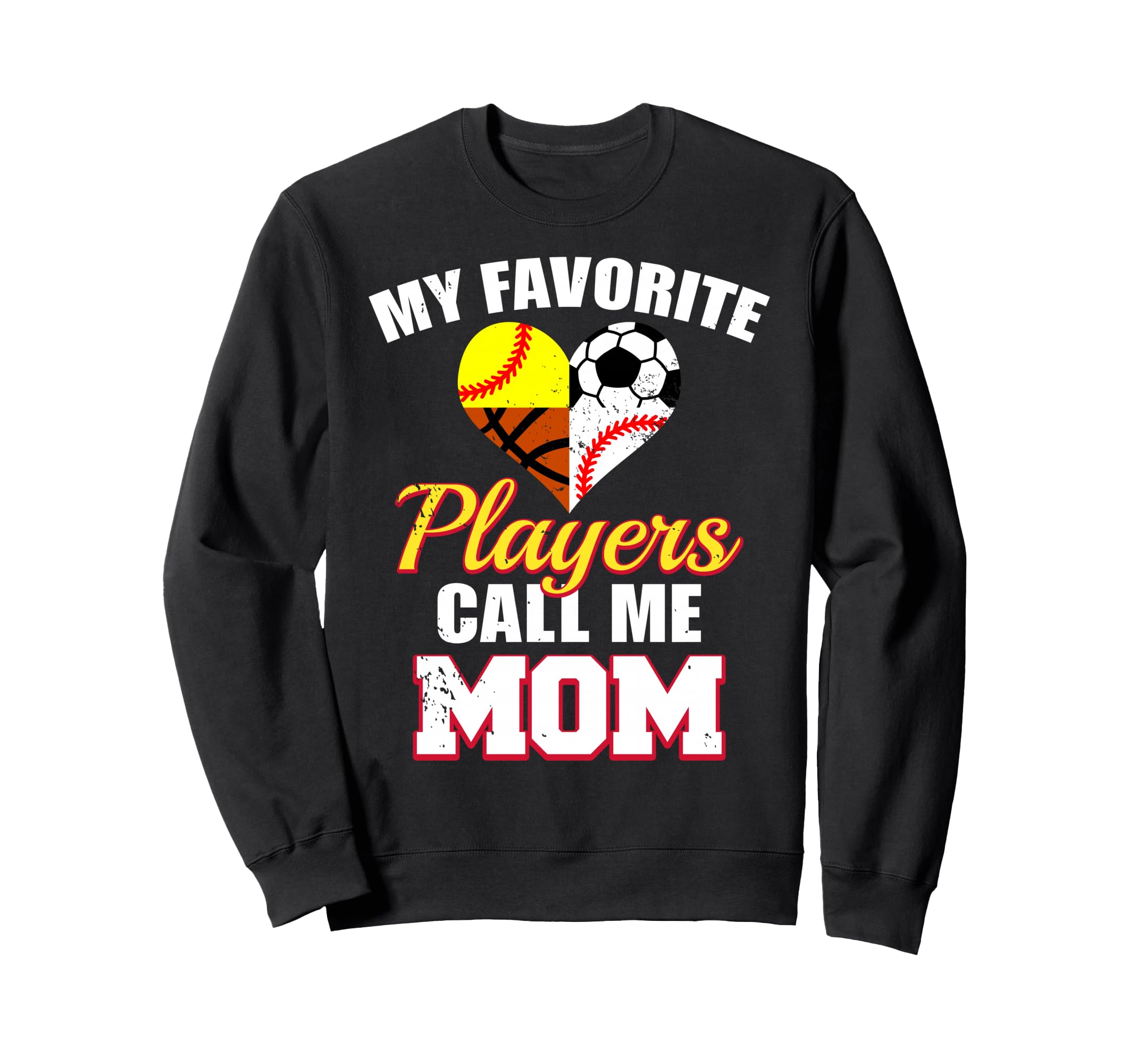 My Favorite Players Mom Soccer Sweatshirt - Aesthetic Graphic for Adults - T-Shirt, Sweatshirt, Hoodie