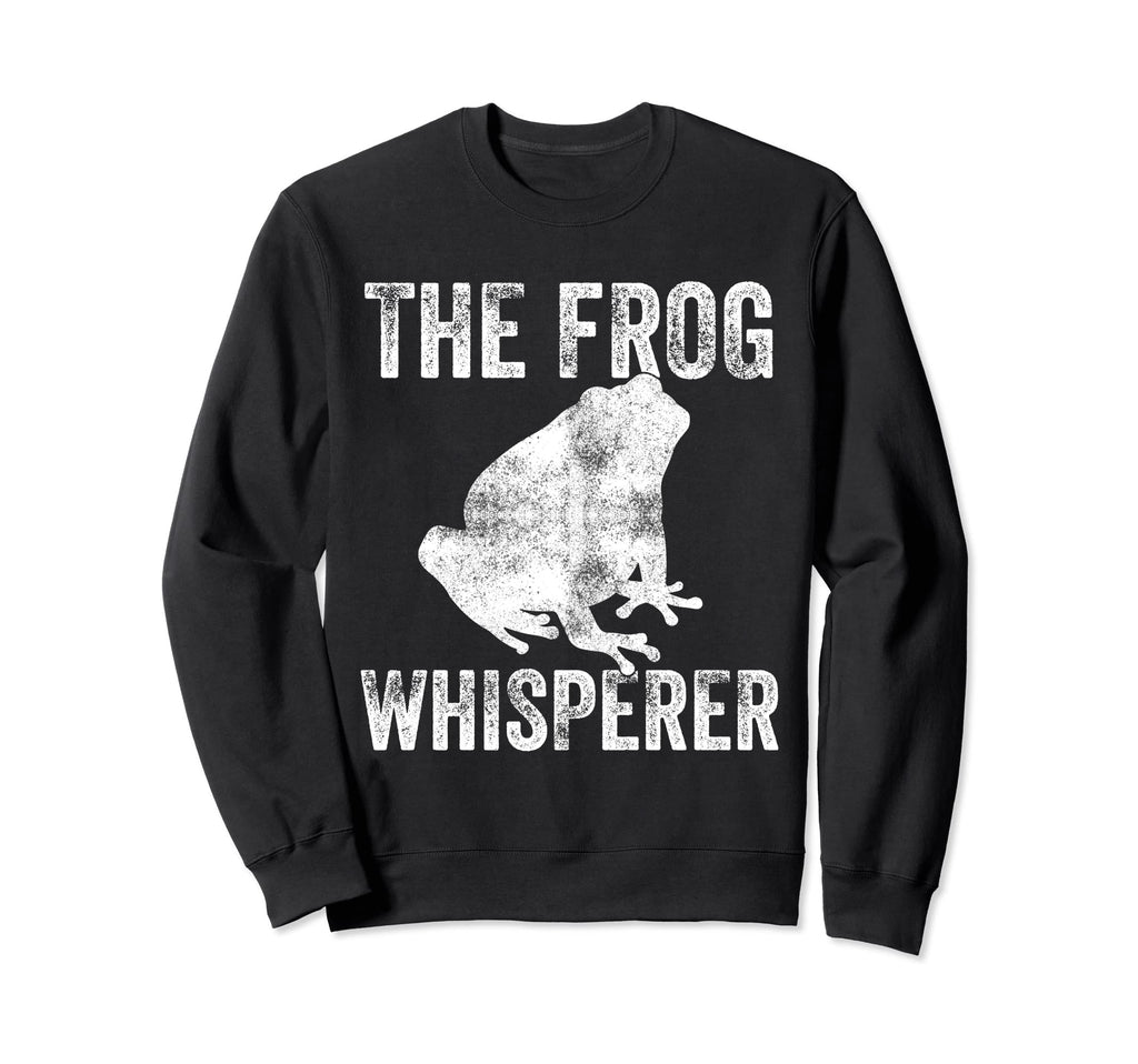 Frog Whisperer Toad Frog Lover Funny Sweatshirt - Unique Graphic Men Women - T-Shirt, Sweatshirt, Hoodie