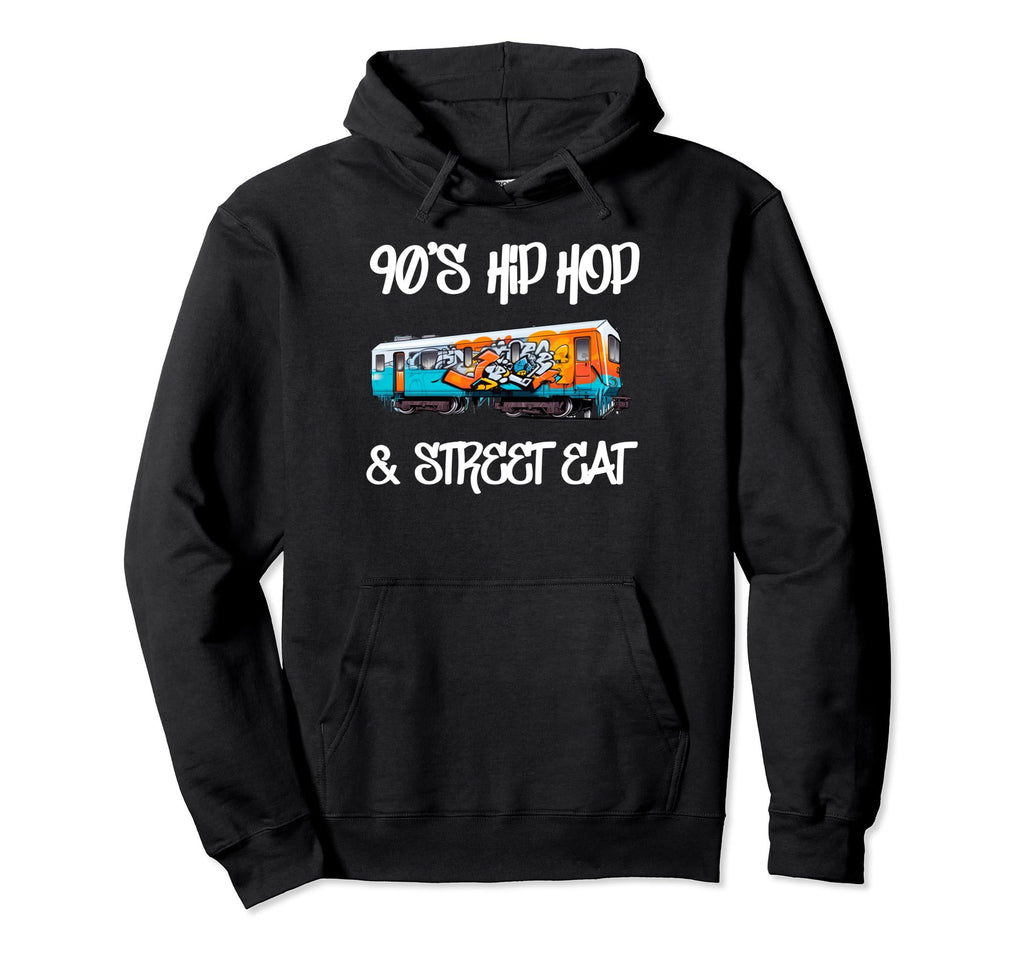 Hip Hop Old School 90S Music Graffiti Hoodie - Casual Everyday Wear Unisex - T-Shirt, Sweatshirt, Hoodie