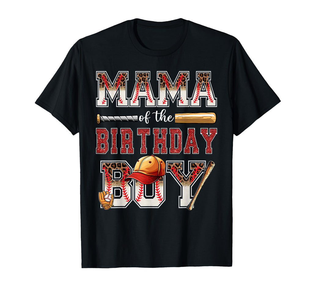 Mama Birthday Baseball Player Bday T-Shirt - Streetwear Style for Adults - T-Shirt, Sweatshirt, Hoodie