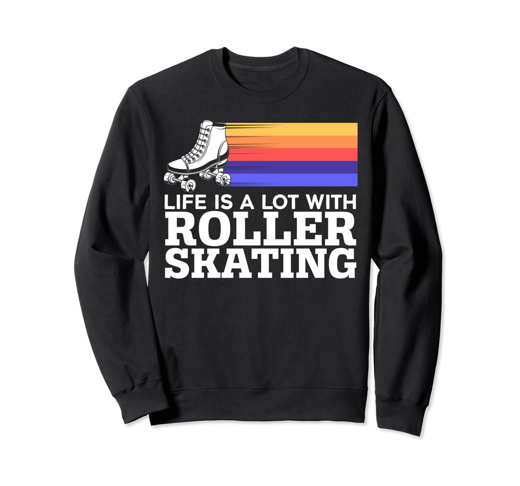 Roller Skates Skate T-Shirt - Minimalist Print for Adults - T-Shirt, Sweatshirt, Hoodie