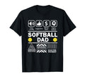 Softball Dad Funny Contents Sports T-Shirt - Novelty Apparel for Adults - T-Shirt, Sweatshirt, Hoodie