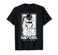 Sad Anime Aesthetic Vaporwave T-Shirt - Casual Everyday Wear for Adults - T-Shirt, Sweatshirt, Hoodie