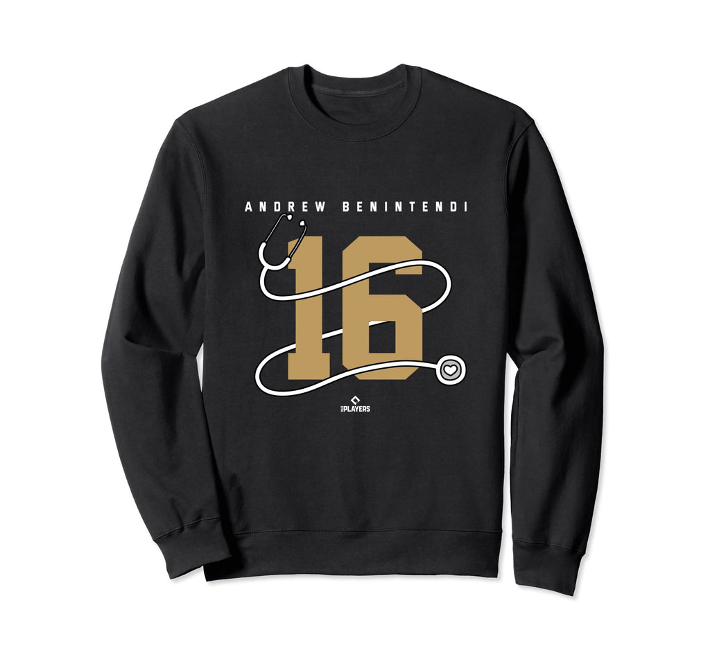 Andrew Benintendi Kansas City Mlbpa Sweatshirt - Trendy Graphic for Adults - T-Shirt, Sweatshirt, Hoodie