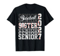 Senior 2027 Baseball Sister Proud T-Shirt - Aesthetic Graphic Unisex - T-Shirt, Sweatshirt, Hoodie
