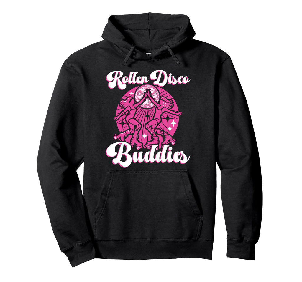 Roller Skating Skate 1970S Roller Disco Hoodie - Unique Graphic for Adults - T-Shirt, Sweatshirt, Hoodie