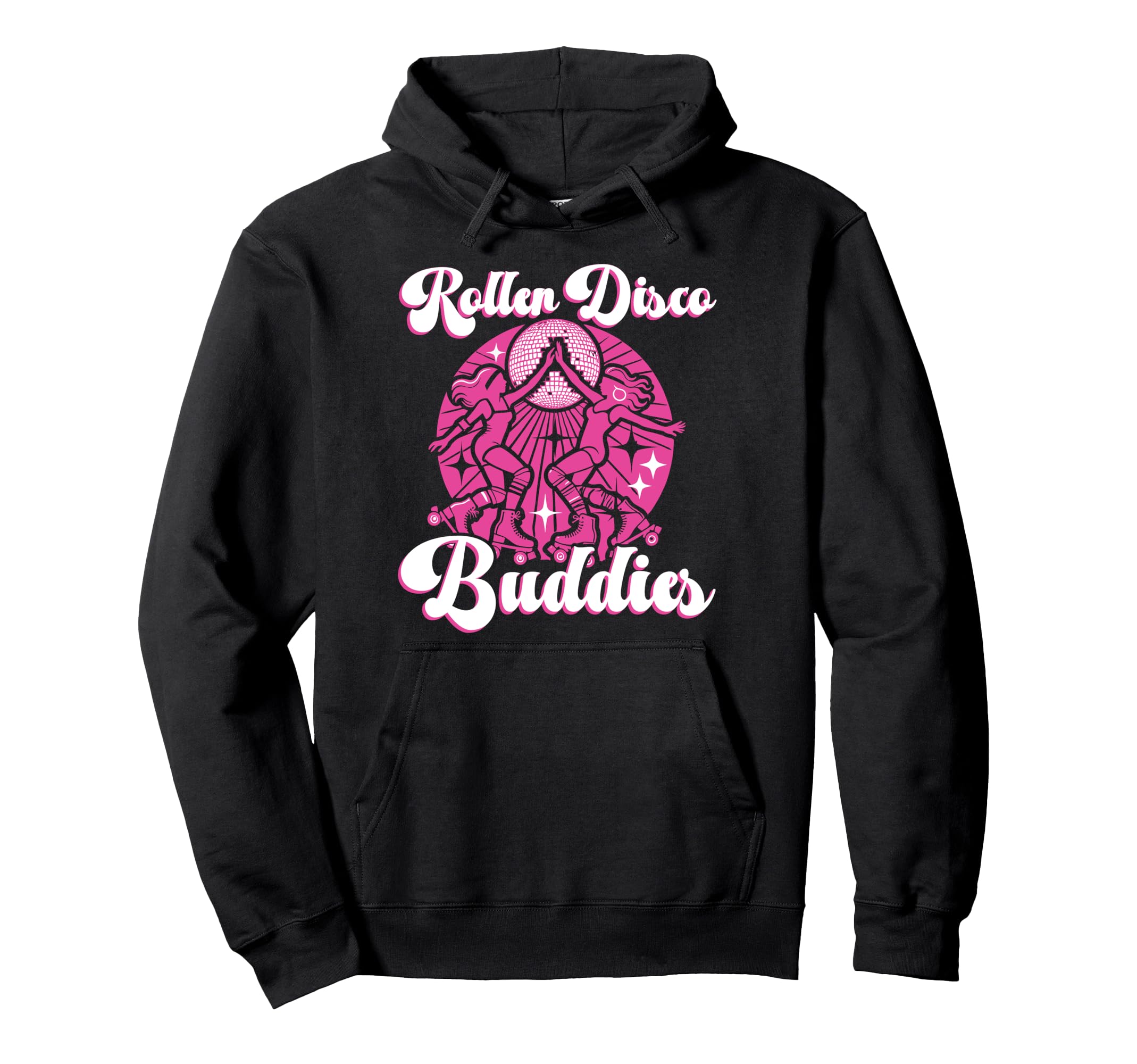 Roller Skating Skate 1970S Roller Disco Hoodie - Unique Graphic for Adults - T-Shirt, Sweatshirt, Hoodie