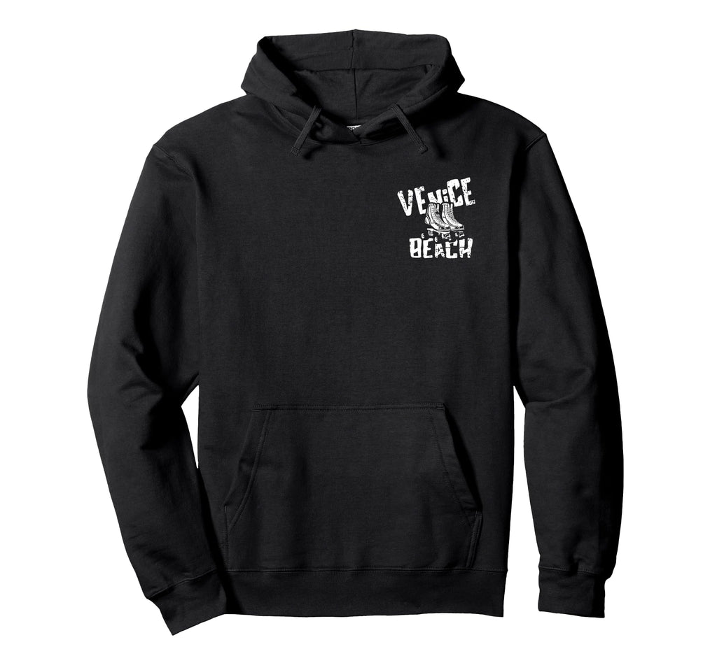 Venice Beach California Roller Skate Hoodie - Fun Novelty Design Men Women - T-Shirt, Sweatshirt, Hoodie