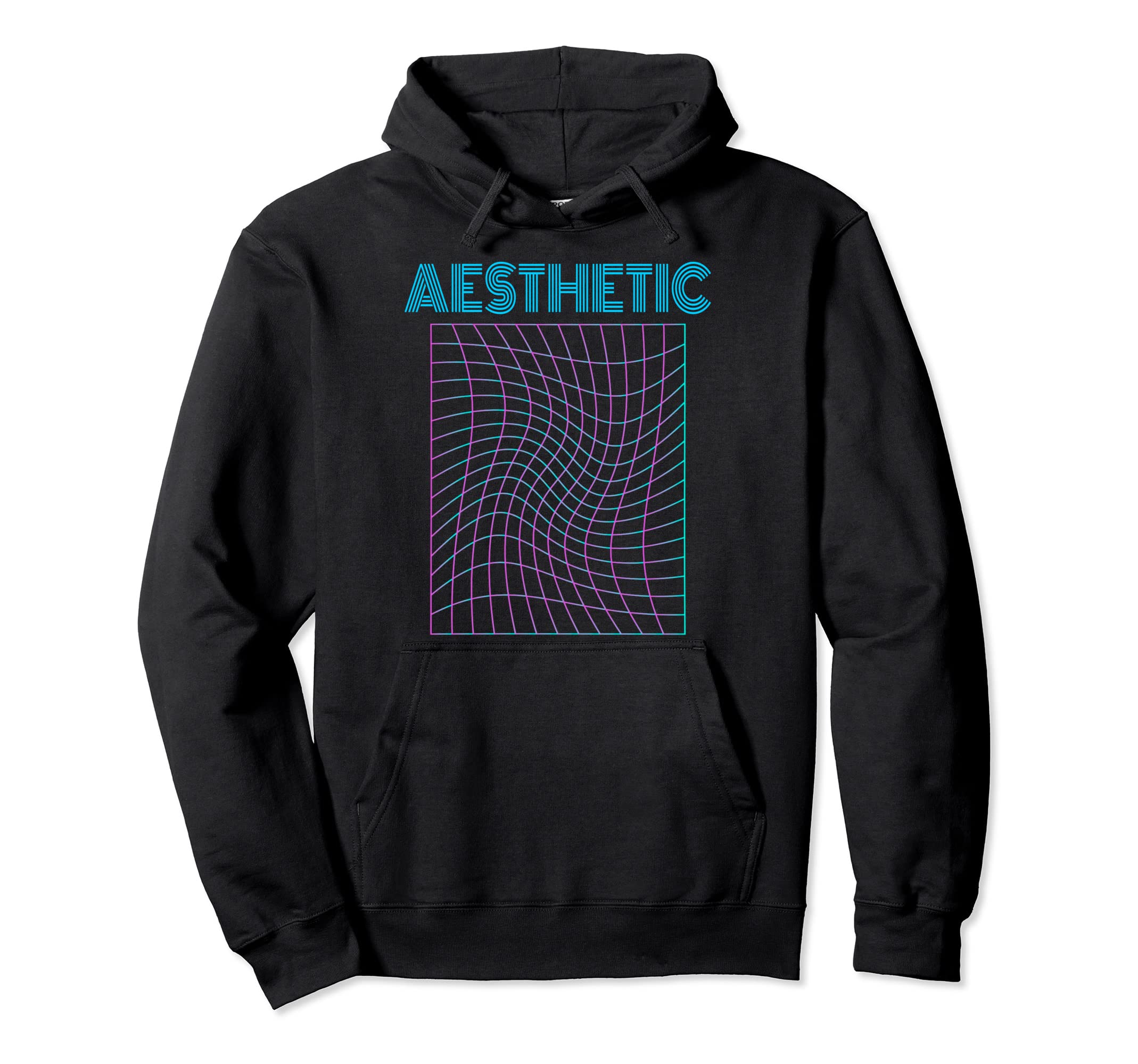Aesthetic Vaporwave Nostalgia Hoodie - Fun Novelty Design Men Women - T-Shirt, Sweatshirt, Hoodie